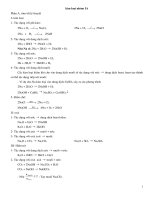 Chuoi phan ung hoa hoc 