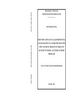 Phân tích và đề xuất các giải pháp để nâng cao sự hài lòng của cán bộ công nhân viên chức tại chi cục hải quan cửa khẩu sân bay quốc tế nội bài   cục hải quan thành phố hà nội 