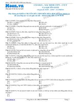 thi online   LTDH   can ban, xac dinh ctpt, ctct va goi ten este 