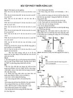 Dạng bài tập mới môn hóa ôn thi THPTQG 2017