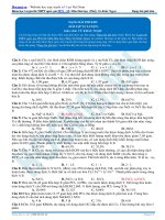 Bai 5  bai tap mot so dang bai dac trung cua phi kim 