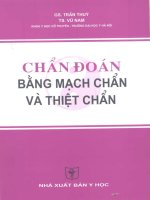 Giáo Trình Chuẩn Đoán Bằng Mạch Chuẩn Và Thiệt Chuẩn