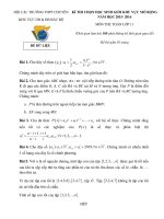 Đề thi duyên hải đồng bằng bắc bộ môn toán lớp 11 năm 2016   đề đề xuất trường THPT chuyên nam định 