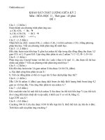 de khao sat giua hkii hoa hoc 11 de 1 98659 