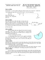 Đề thi duyên hải đồng bằng bắc bộ môn vật lý lớp 11 năm 2016   đề đề xuất của trường THPT chuyên chu văn an hà nội 