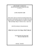 Phân tích và đề xuất một số giải pháp nhằm nâng cao chất lượng dịch vụ quảng cáo trên cuốn sách những trang vàng tiêu dùng của công ty cổ phần niên giám điện thoại và trang vàng 1   việt nam 