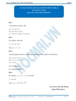 Bai 3 BTTL cac dang toan lien quan den so phuc phan 3 hocmai vn 