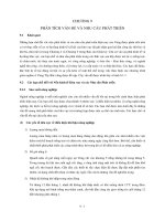 PHÂN TÍCH VẤN ĐỀ VÀ NHU CẦU PHÁT TRIỂN