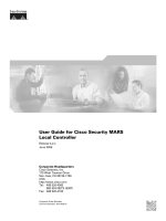 Cisco Press User Guide for Cisco Security MARS _ www.bit.ly/taiho123