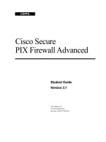 Cisco Secure PIX Firewall Advanced _ www.bit.ly/taiho123