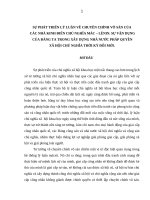 TIỂU LUẬN   sự PHÁT TRIỂN lí LUẬN CHUYÊN CHÍNH vô sản của các NHÀ KINH điển mác   lê NIN, và VIỆC vận DỤNG xây DỰNG NHÀ nước PHÁP QUYỀN xã hội CHỦ NGHĨA ở nước TA HIỆN NAY
