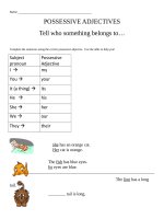 islcollective worksheets elementary a1 preintermediate a2 elementary school writing adj possessive adjectives by drubits 485432191571fa8d6d203c8 59859119 