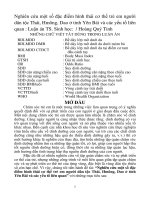 Nghiên cứu một số đặc điểm hình thái cơ thể trẻ em người dân tộc Thái, Hmông, Dao ở tỉnh Yên Bái và các yếu tố liên quan