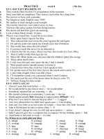 PRACTICE      week 8