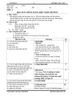 GIÁO ÁN MÔN ÂM NHẠC LỚP 9 CẢ NĂM