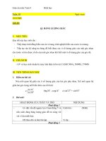 Giáo án Hình học 9 chương 1 bài 3: Bảng lượng giác
