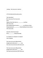 islcollective worksheets elementary a1 adults high school listening reading writing verb tenses listening  kp tihwd 194646648454e368b61c6393 92147729 
