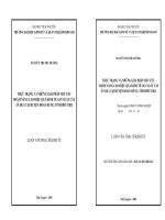 THỰC TRẠNG VÀ NHỮNG GIẢI PHÁP CHỦ YẾU NHẰM NÂNG CAO HIỆU QUẢ KINH TẾ SẢN XUẤT CÂY ĂN QUẢ TẠI HUYỆN ĐOAN HÙNG, TỈNH PHÚ THỌ