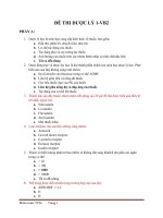 De duoc ly 1 (phan 1 dai cuong than kinh vitamin)