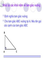 Chuong II 7 Dinh li Pytago