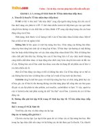 Giải bài tập trang 43 SGK Sinh học lớp 10: Tế bào nhân thực (tiếp theo)