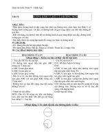 Giáo án Hình học 9 chương 2 bài 2: Đường kính và dây của đường tròn