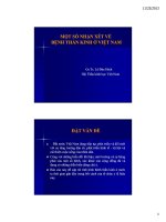 MỘT SỐ NHẬN XÉT VỀ BỆNH THẦN KINH Ở VIỆT NAM