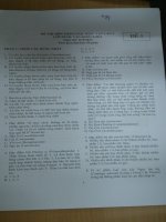 Thuc vat duoc (De 2011)