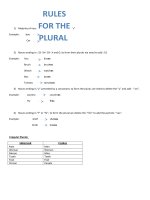 islcollective worksheets elementary a1 elementary school spelling plural nouns irregular  rules for the plural 66461814757095b44a576c3 03276838 