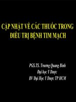 Cập Nhật Về Các Thuốc Trong Điều Trị Bệnh Tim Mạch