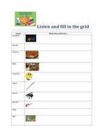 islcollective worksheets preintermediate a2 high school listening wor listen and fill in the grid 79324805355868104731926 58275074 