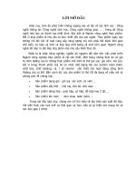 Đề tài về chế biến đồ hộp thịt cá