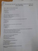 De thi thuc vat Duoc LT 2015