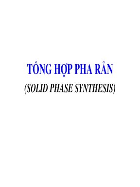 SOLID PHASE SYNTHESIS