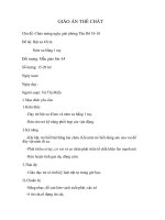 BẬT XA 45M - giáo án thể chất