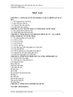 Thiết kế hệ thống xử lý nước thải nhà máy bia công suất 1500