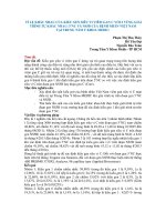 TỈ LỆ KHÁC NHAU CỦA KIỂU GEN SIÊU VI VIÊM GAN C VỚI 2 VÙNG GIẢI TRÌNH TỰ KHÁC NHAU: 5’NC VÀ NS5B CỦA BỆNH NHÂN VIỆT NAM TẠI TRUNG TÂM Y KHOA MEDIC