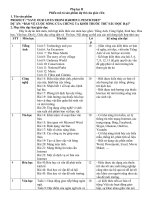 Phiếu mô tả sản phẩm dự thi của giáo viên