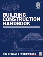 Building construction handbook 8th edition