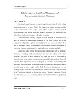 Relative clauses in English and Vietnamese, and how to translate them into Vietnamese