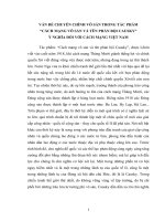 TIỂU LUẬN   vấn đề CHUYÊN CHÍNH vô sản TRONG tác PHẨM CÁCH MẠNG vô sản và tên PHẢN bội CAUXKY của lê NIN