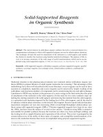 SolidSupported Reagents in Organic Synthesis