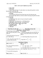 Giáo án phụ đạo vật lý 9