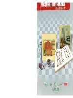 Sách từ điển tiếng hoa bằng hình ảnh chinese picture dictionary