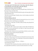 Giải bài tập trang 151 SGK Sinh học lớp 11: Sinh trưởng và phát triển ở động vật