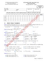 Tổng hợp đề thi toán cao cấp các khóa Đại học Kinh tế TP HCM