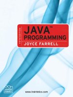 Java Programming Fifth Edition _ www.bit.ly/taiho123