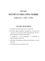 Giáo trình nguyên lý hóa công nghiệp   tài liệu, ebook, giáo trình