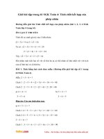 Giải bài tập trang 61 SGK Toán 4: Tính chất kết hợp của phép nhân