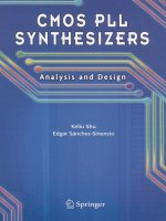 CMOS PLL Synthesizers Analysis And Design Springer